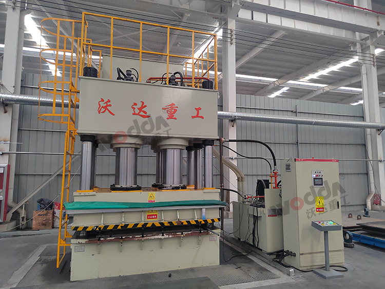 1250噸壓濾機(jī)濾闆(pǎn)成型液壓機（圖(tú)3）